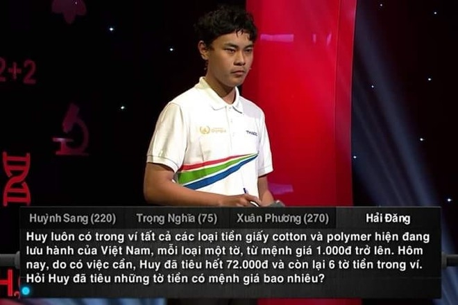 Câu hỏi về tiền từng khiến thí sinh Đường Lên Đỉnh Olympia "đứng hình"- Ảnh 1.