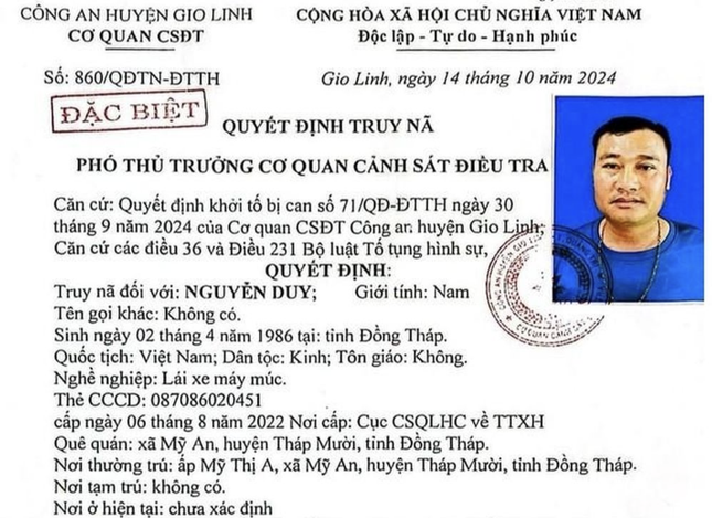 Truy nã đặc biệt đối tượng giao cấu với trẻ em- Ảnh 1.