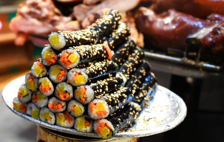 Món ăn gimbap của Hàn Quốc lao đao trên thị trường ăn uống- Ảnh 1.