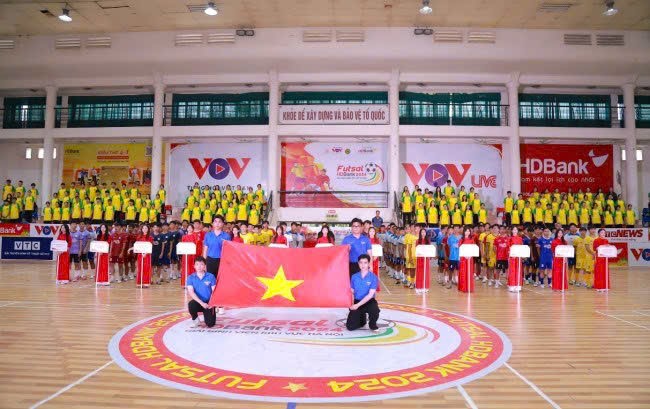 Giải Futsal Sinh viên khu vực Hà Nội 2024 - chuyên môn cao, chuyên nghiệp từ khâu tổ chức- Ảnh 2.