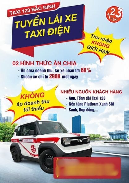 Lộ giá taxi điện mini VinFast VF 3: Thấp nhất từ 5.800 đồng/km, tài xế hưởng 60% doanh thu, thu nhập tối đa 18 triệu đồng/tháng- Ảnh 3.