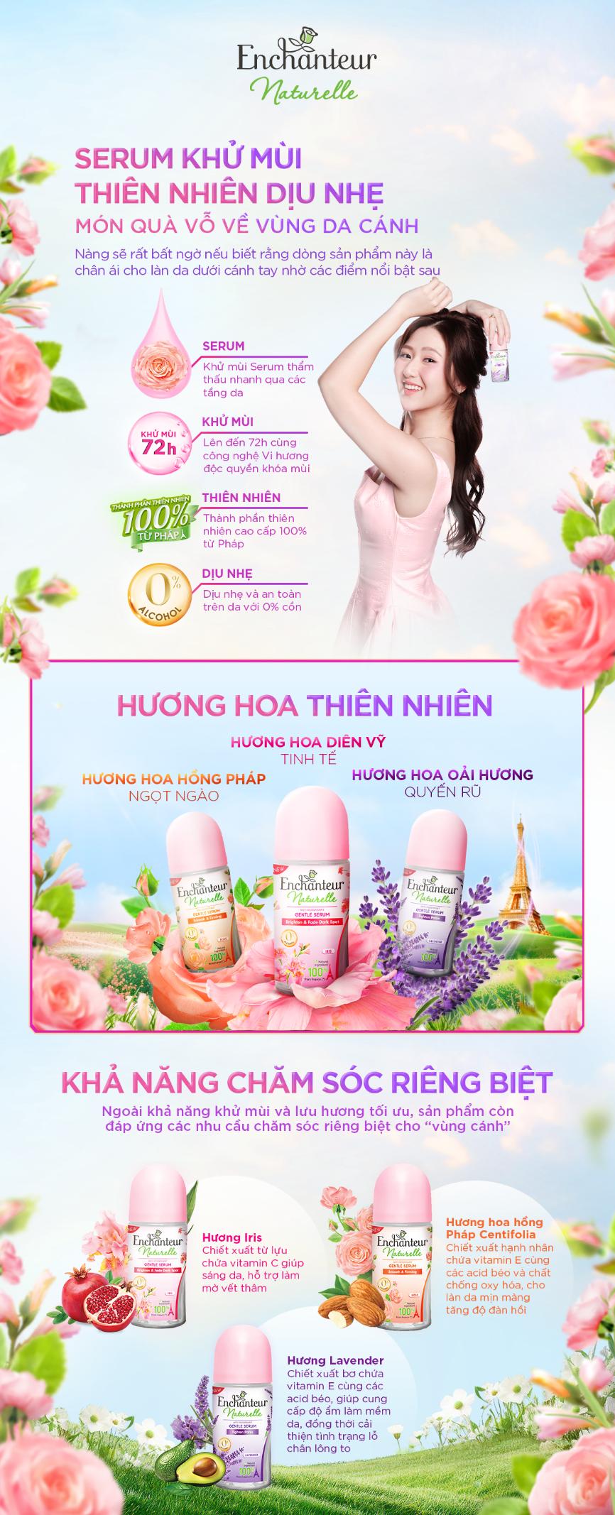 Beauty blogger Hà My: “Serum khử mùi thiên nhiên dịu nhẹ Enchanteur Naturelle - Không chỉ dừng lại ở việc khử mùi!”- Ảnh 2.