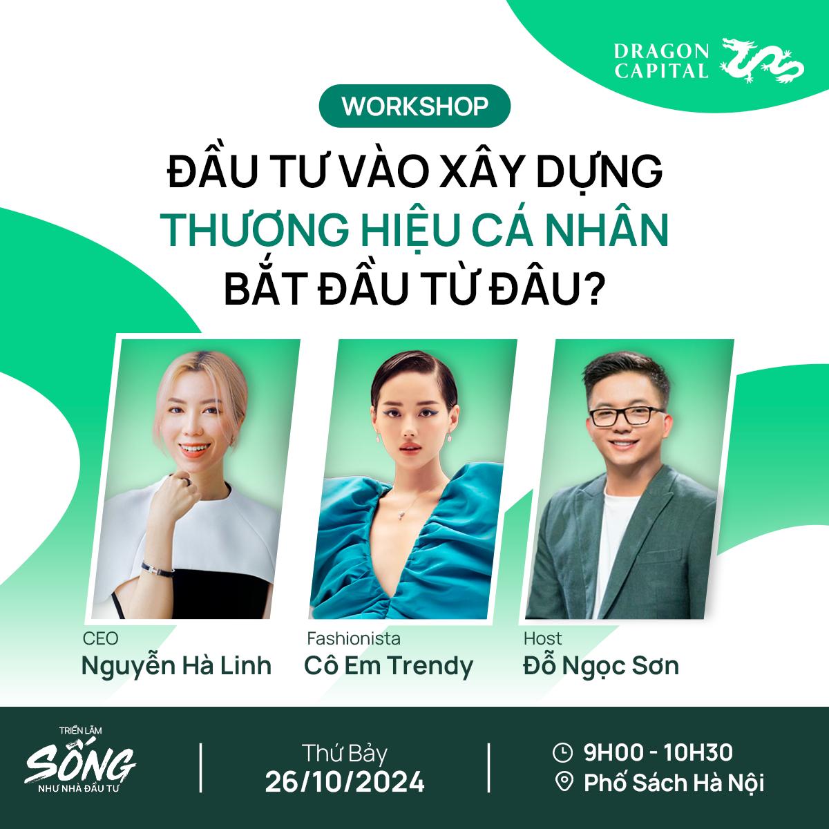 “Sống như nhà đầu tư” sẽ có mặt tại Hà Nội cùng “Cô Em Trendy” Khánh Linh và CEO Nguyễn Hà Linh- Ảnh 4.