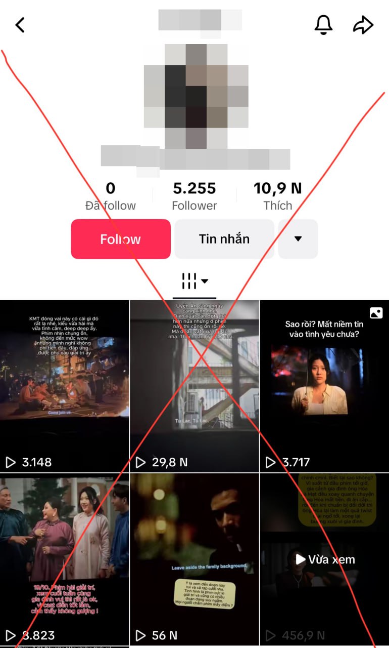 Phẫn nộ TikToker đăng lén 1 phim Việt mới ra rạp lên mạng, kiếm hàng trăm nghìn view trên công sức ê kíp!- Ảnh 4.