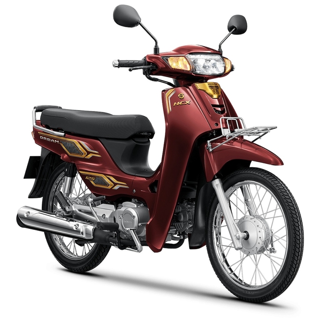 Honda Dream bản mới vừa về đại lý Việt: Chạy 50km/lít xăng, ánh vàng sang trọng, công nghệ hoài cổ- Ảnh 7.