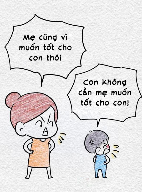 Bộ tranh: 10 câu khiến con tổn thương mà cha mẹ hay nói, câu thứ 5 được nói nhiều nhất- Ảnh 1.