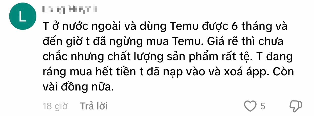 Sàn "hot hit" Temu tung mã giảm sập sàn nhưng dân tình vẫn chê quá tệ, vì sao?- Ảnh 8.