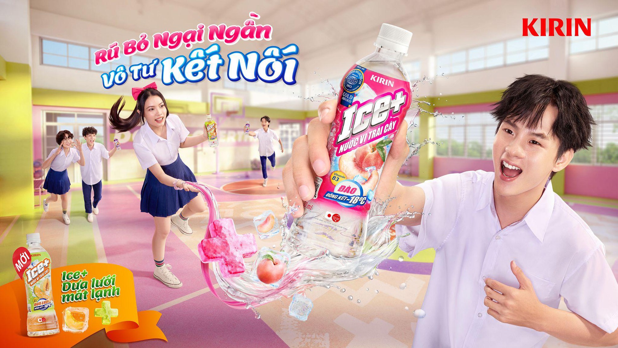 KIRIN Ice+ khởi động thử thách “Rũ bỏ ngại ngần - Vô tư kết nối” cực chất cho các bạn học sinh- Ảnh 2.