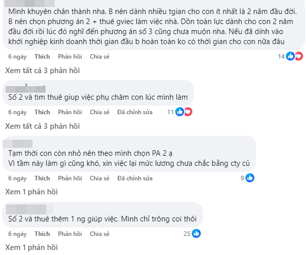 Mẹ bỉm lương tháng 30 triệu phân vân nghỉ việc chăm con, làm tại nhà hay kinh doanh, lời khuyên nhiều nhất gây ngỡ ngàng!- Ảnh 4.