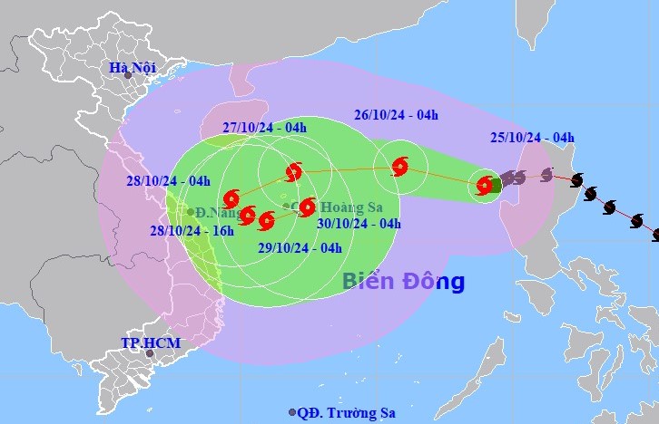 Chuyên gia lý giải đường đi phức tạp của Bão Trà Mi (TRAMI)- Ảnh 1.