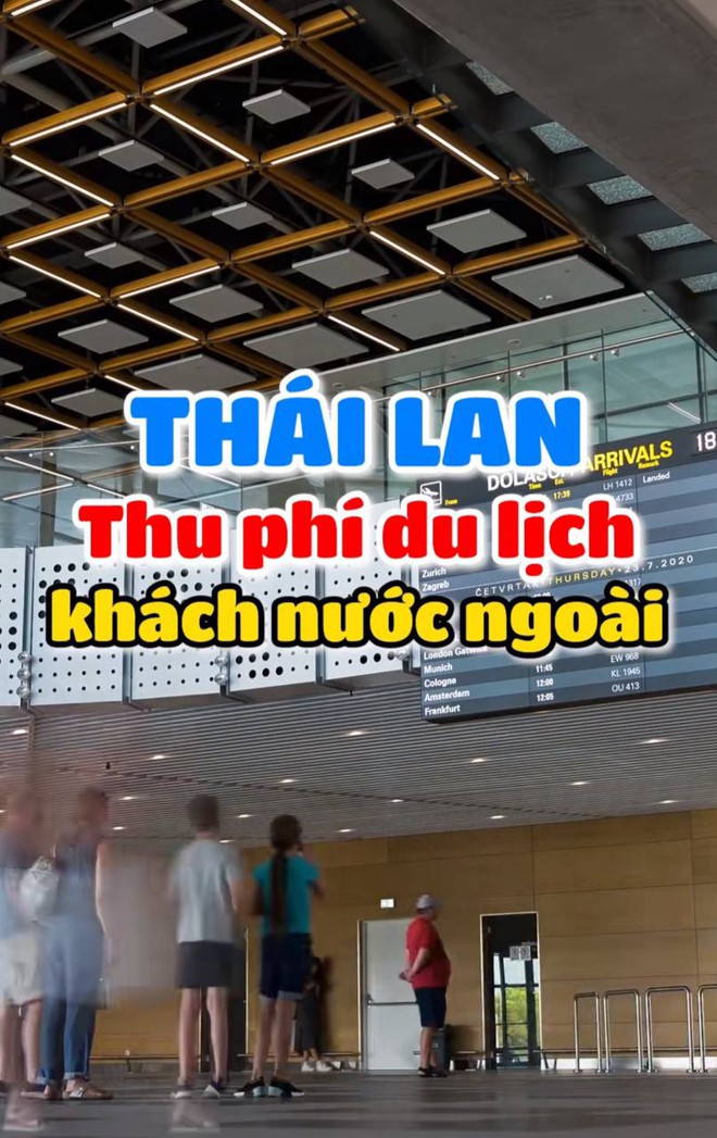 Xôn xao thông tin đến Thái Lan du khách phải mất thêm phí nhập cảnh, ai sắp đi du lịch cần lưu ý ngay- Ảnh 1.