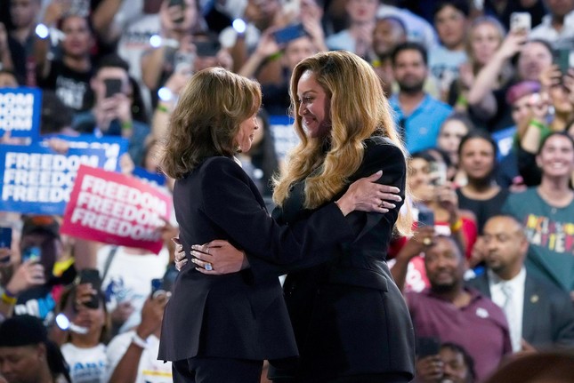 Beyoncé đẩy bà Kamala Harris vào tình huống khó xử- Ảnh 1.