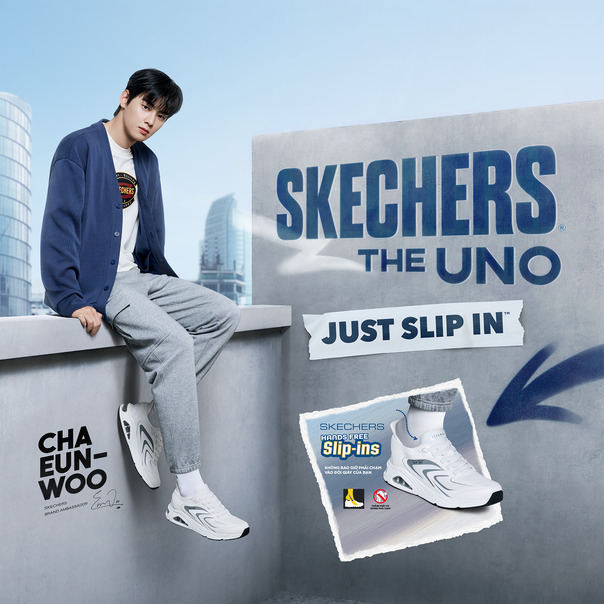 Xỏ Skechers UNO - Diện chuẩn phong cách IT boy - IT girl thế hệ mới- Ảnh 4.