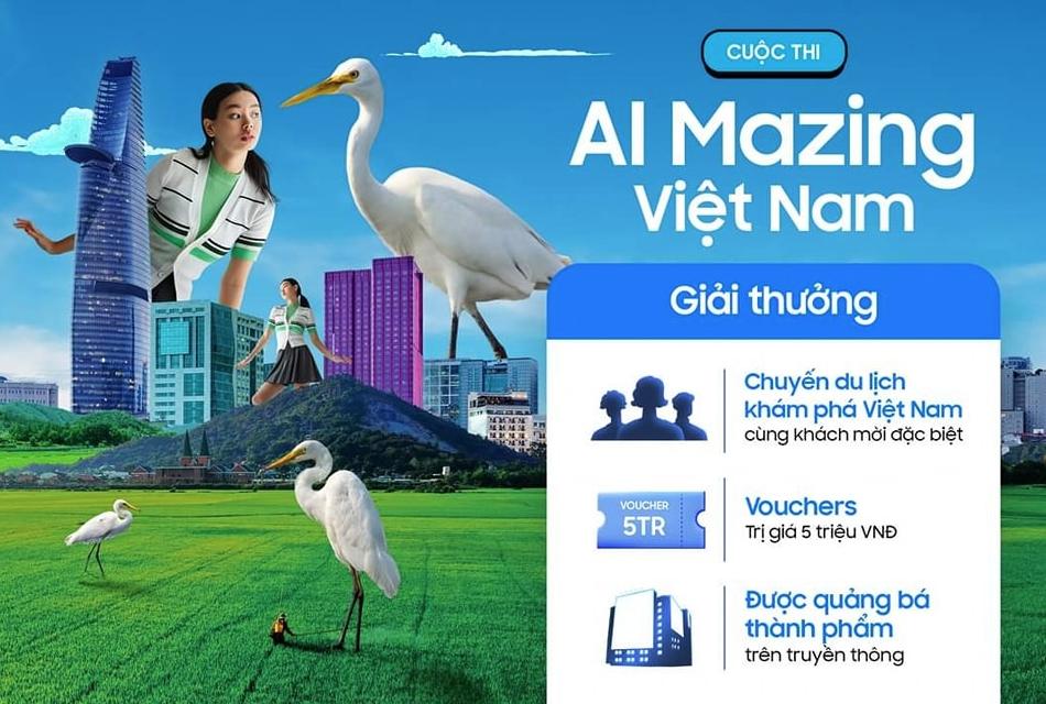 Giới trẻ háo hức khám phá, thỏa sức sáng tạo cùng cuộc thi ảnh AI Mazing Việt Nam- Ảnh 1.