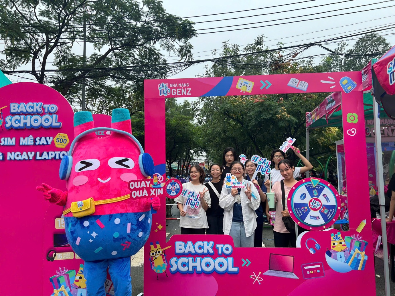 Gen Z “đổ xô” tham gia chương trình Back to School của Saymee- Ảnh 1.