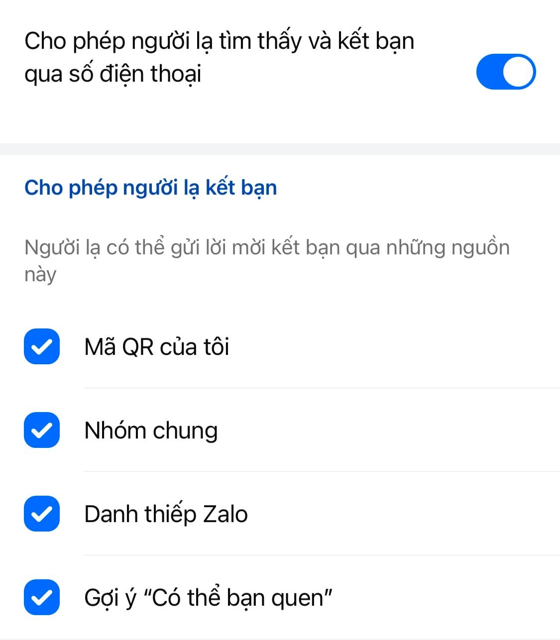 Cách chặn người lạ tìm Zalo của mình bằng số điện thoại- Ảnh 4.