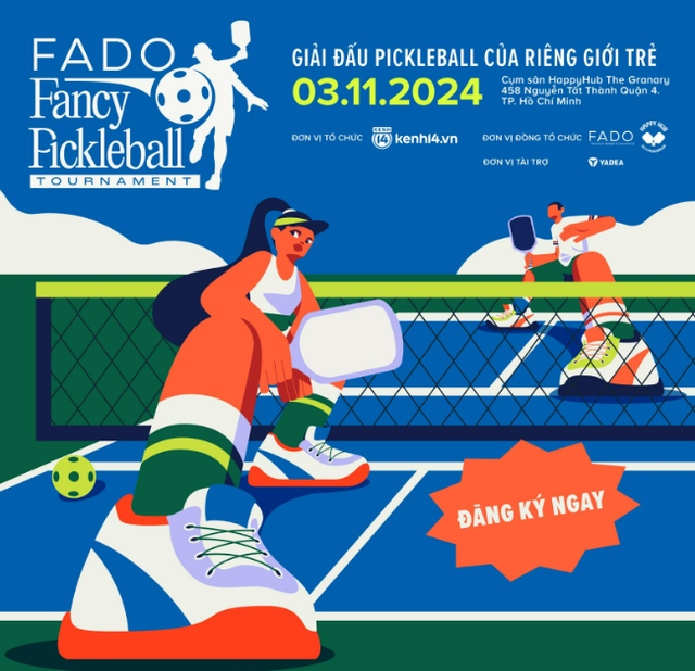 FADO Fancy Pickleball có gì mà hot thế? Giải đấu tiên phong “giải oan” cho những tín đồ pickleball mê diện đồ đẹp!- Ảnh 1.