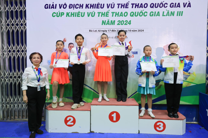 Quý tử nhà Khánh Thi - Phan Hiển vừa giành 6 HCV giải dancesport quốc gia, visual cực phẩm đón Halloween- Ảnh 1.