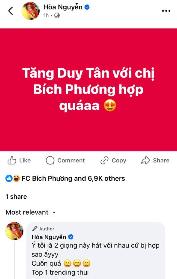 Loạt bằng chứng cho thấy mối quan hệ của Tăng Duy Tân - Bích Phương là 