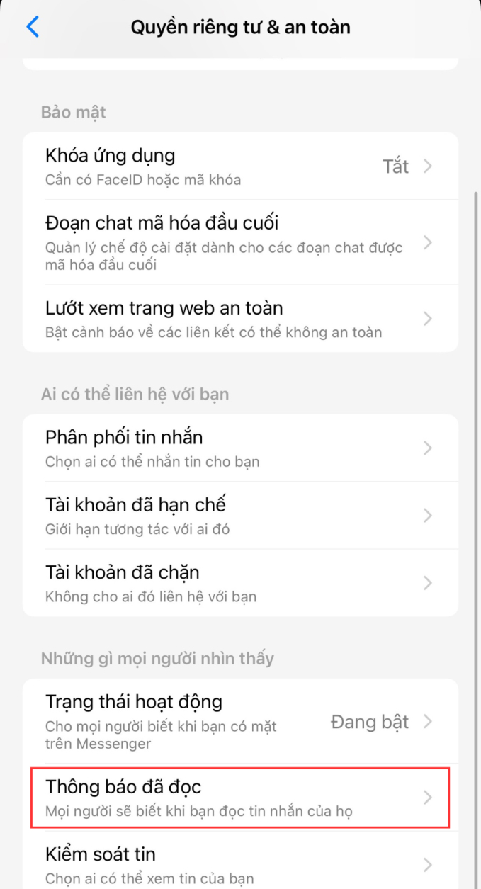 Cách đọc tin nhắn trên Zalo và Messenger mà người gửi không biết- Ảnh 9.