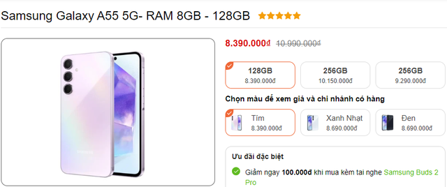 "Bom tấn tầm trung" từng bán chạy top 10 toàn cầu, vượt mặt Galaxy S24: Giá giảm chỉ còn hơn 8 triệu- Ảnh 2.