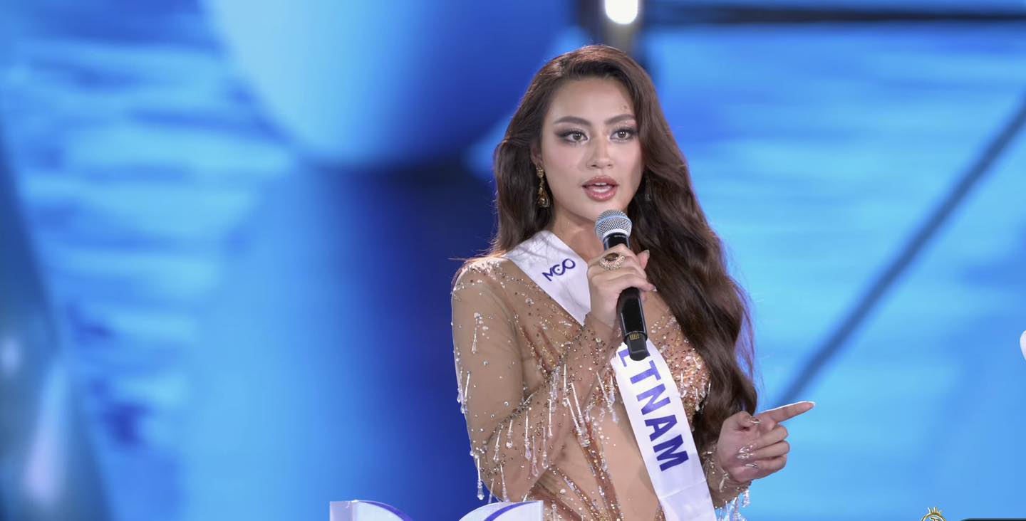 Chung kết Miss Cosmo 2024: Tân Hoa hậu rơi vương miện, Xuân Hạnh dừng chân Top 5- Ảnh 3.