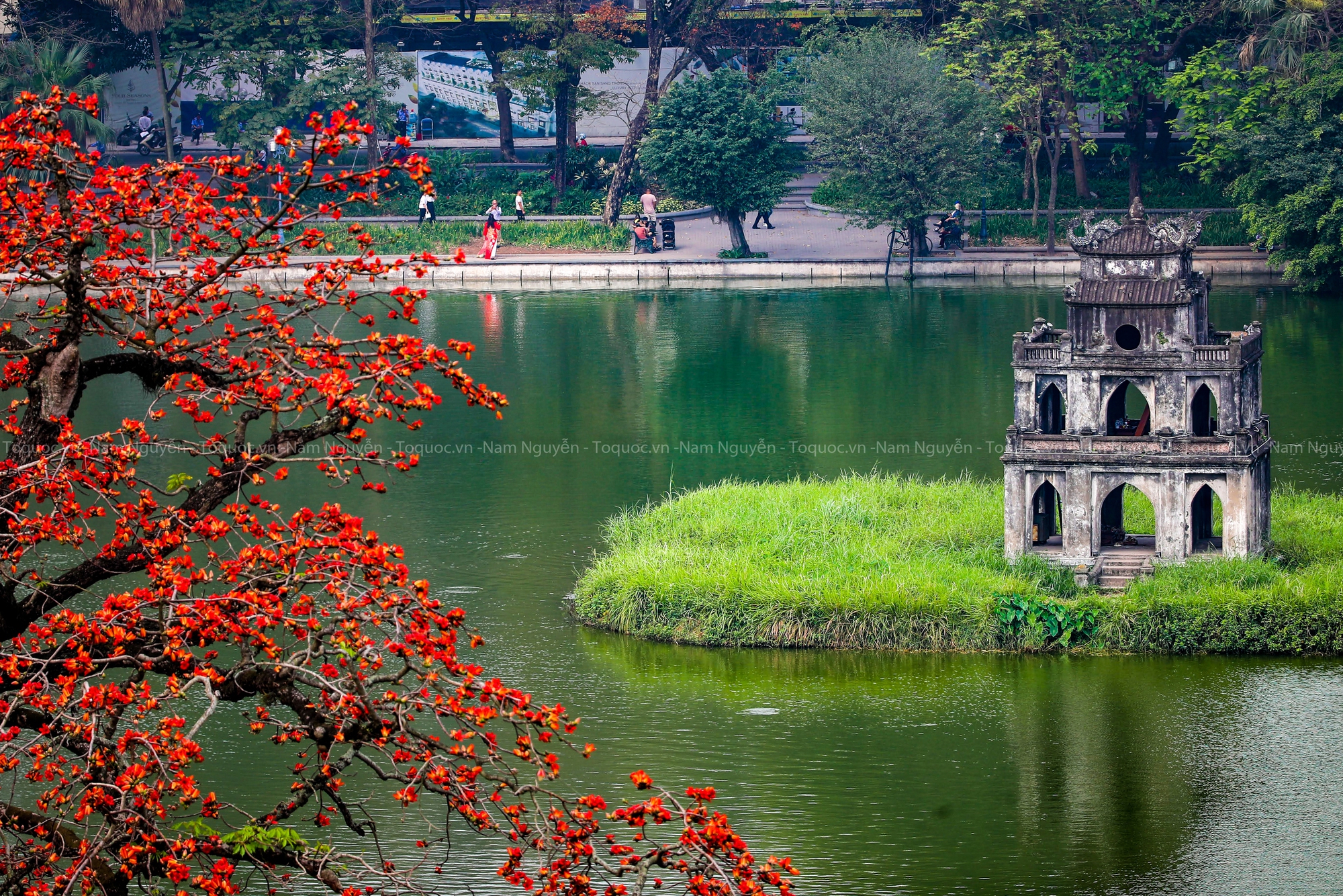 Tháp rùa Hà Nội - Trái tim của Hồ Gươm giữa lòng thủ đô- Ảnh 2.