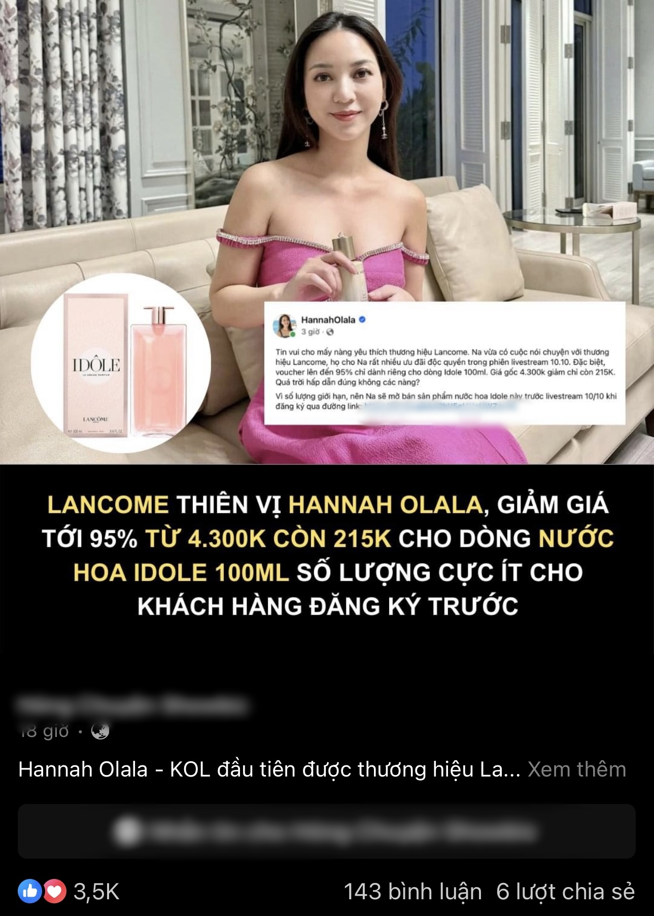 Nữ KOL cảnh báo bị lợi dụng tên tuổi để bán "deal hời"- Ảnh 1.