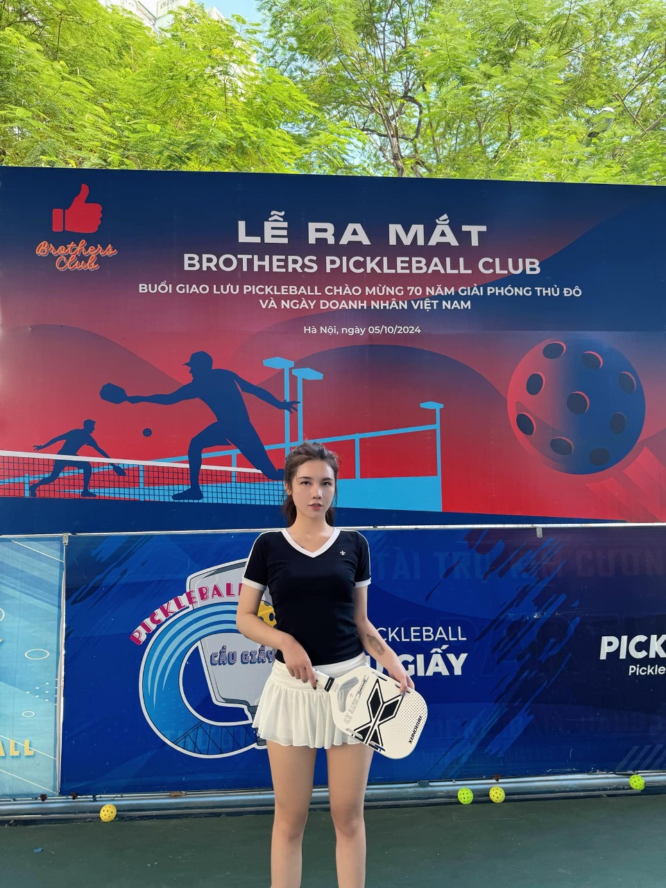 Cô gái bị chỉ trích nhiều nhất hôm nay vì mặc đồ phản cảm ra sân pickleball lên tiếng- Ảnh 4.