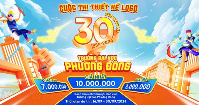 Biểu tượng chim lạc vươn cánh kỷ niệm 30 năm thành lập trường Đại học Phương Đông- Ảnh 1.