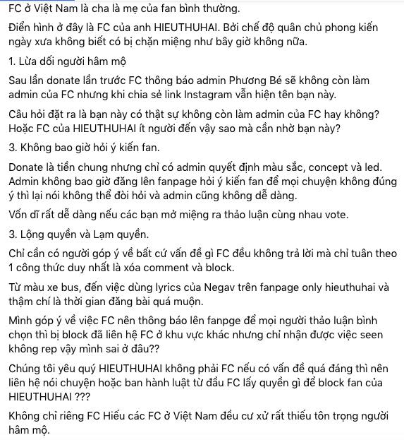 Tình hình căng thẳng đang xảy ra với HIEUTHUHAI- Ảnh 4.