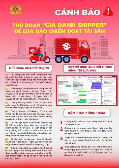 Một phụ nữ bị 'hack' 2 tài khoản ngân hàng vì tin lời kẻ giả danh shipper- Ảnh 1.