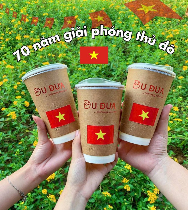 Quán cà phê sáng tạo đồ uống tưng bừng mừng Ngày Giải phóng Thủ đô, giới trẻ thốt lên: Mê Hà Nội quá!- Ảnh 16.