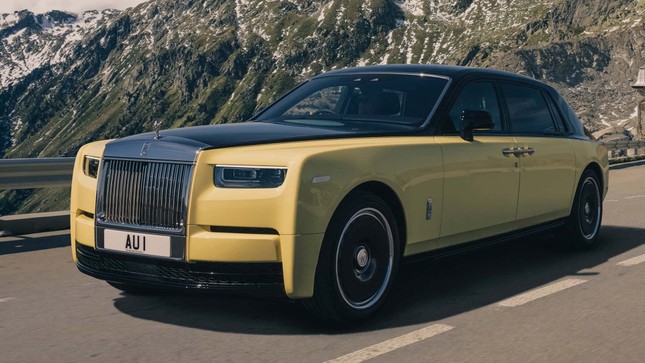 Chiêm ngưỡng độc bản Rolls-Royce Phantom Goldfinger mạ vàng- Ảnh 2.