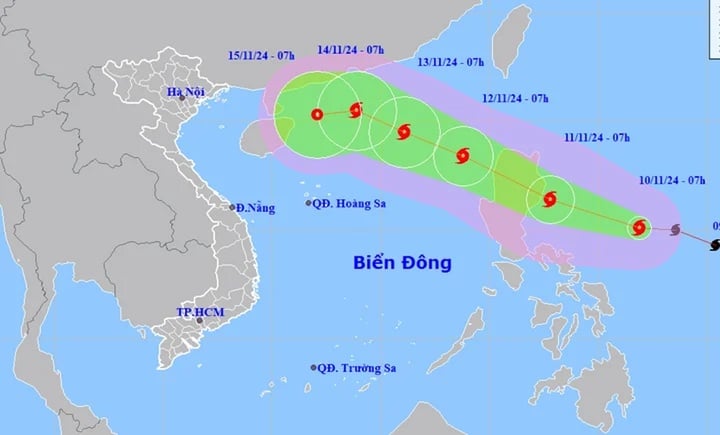 Ứng phó khẩn cấp khi bão Toraji tiến gần Biển Đông- Ảnh 2.