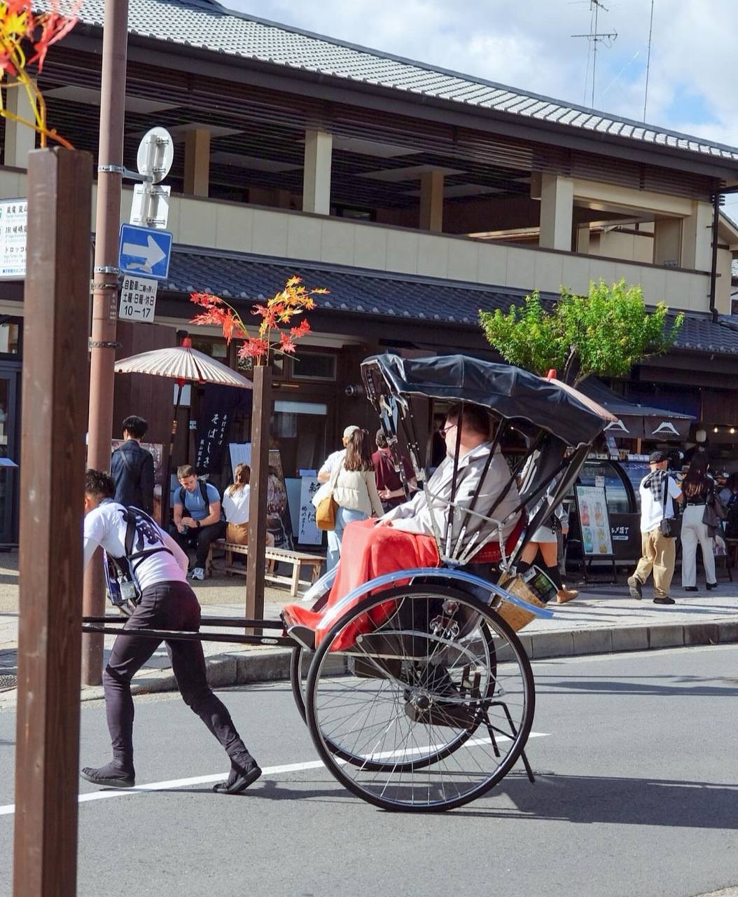 'Đội quân' trai đẹp kéo xe tham quan rừng tre ở Kyoto khiến du khách thẫn thờ: Khung cảnh sao mà mê quá!- Ảnh 4.