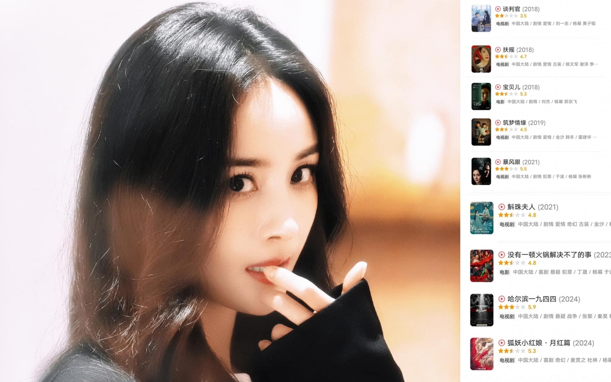 Mỹ nhân từng khuynh đảo màn ảnh Hoa ngữ giờ sự nghiệp chạm đáy: 6 năm trời không có nổi một bộ phim ra hồn- Ảnh 2. Mỹ nhân từng khuynh đảo màn ảnh Hoa ngữ giờ sự nghiệp chạm đáy: 6 năm trời không có nổi một bộ phim ra hồn- Ảnh 2.