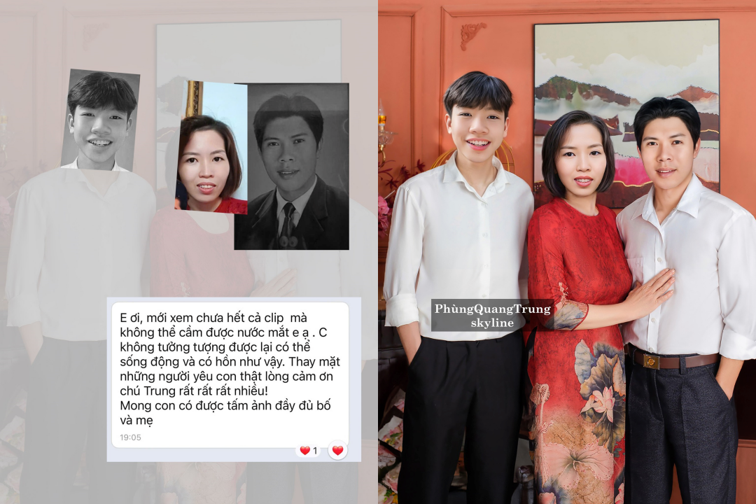Bức ảnh gia đình dang dở của nam sinh lớp 8 bị đánh tử vong ở Long Biên gây xót xa: Thương hơn cả chữ thương!- Ảnh 2.