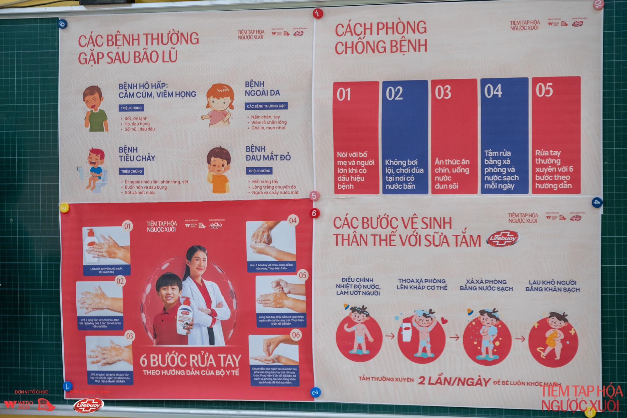 Tiệm Tạp Hóa Ngược Xuôi mở lớp học Sạch khuẩn - Khỏe xinh ở trường Tiểu học Xuân Vân- Ảnh 3.