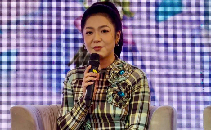 Bị hỏi về đổ vỡ hôn nhân với Vua cá Koi, Hà Thanh Xuân nói gì?- Ảnh 1. Bị hỏi về đổ vỡ hôn nhân với Vua cá Koi, Hà Thanh Xuân nói gì?- Ảnh 1.