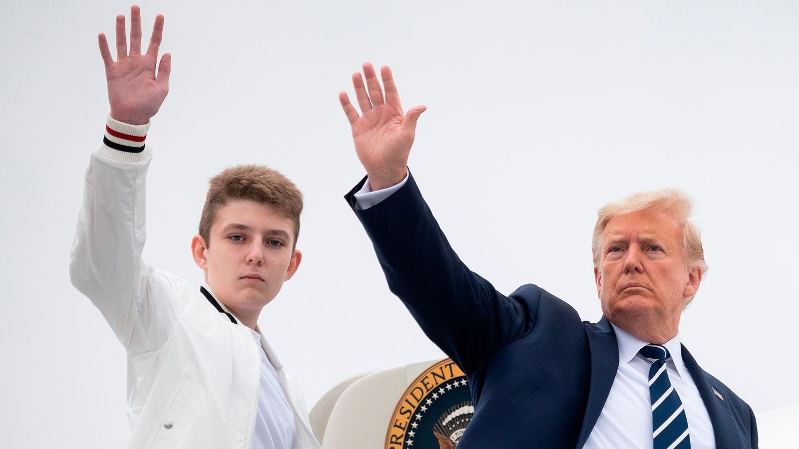 Phản ứng bất ngờ của Barron Trump khi bạn bè hỏi bỏ phiếu cho ai - câu trả lời tiết lộ tham vọng lớn của ‘Thái tử Nhà Trắng’- Ảnh 3.