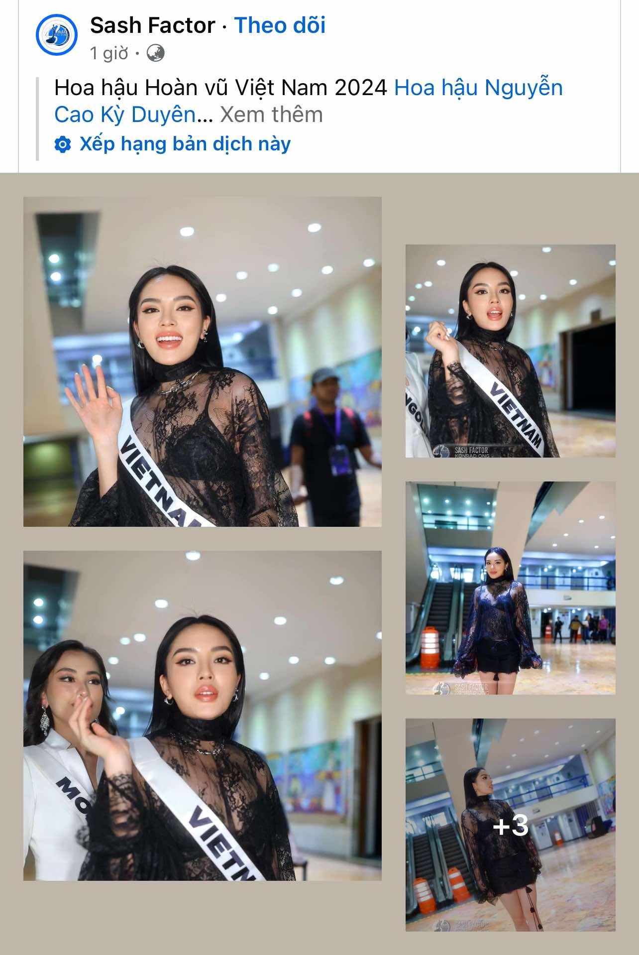 Kỳ Duyên được chuyên trang sắc đẹp quốc tế săn đón, trạng thái trước chung kết Miss Universe 2024 gây chú ý