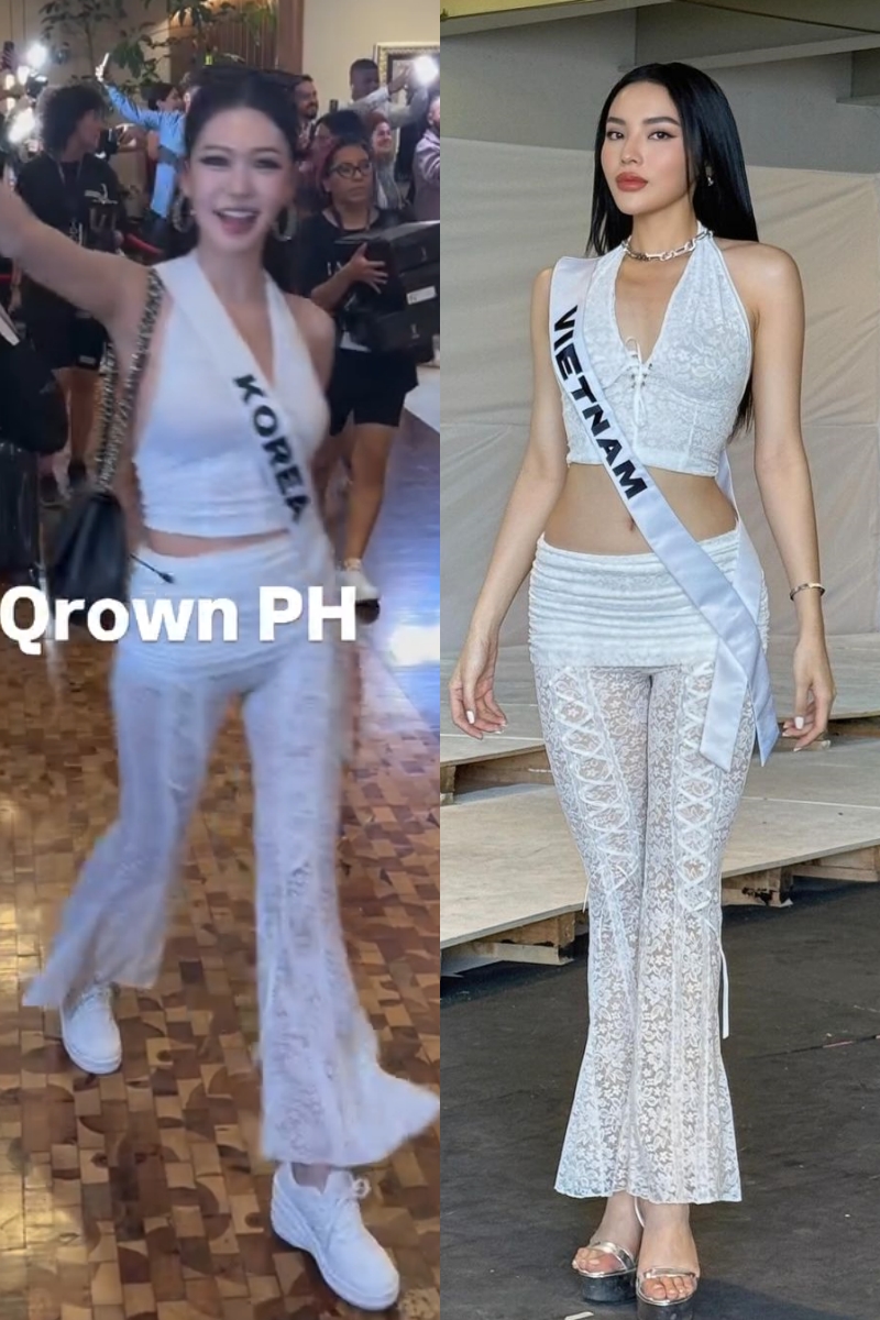 Kỳ Duyên đụng hàng đối thủ ngay tại đấu trường Miss Universe, so kè vóc dáng một 9 một 10- Ảnh 7.