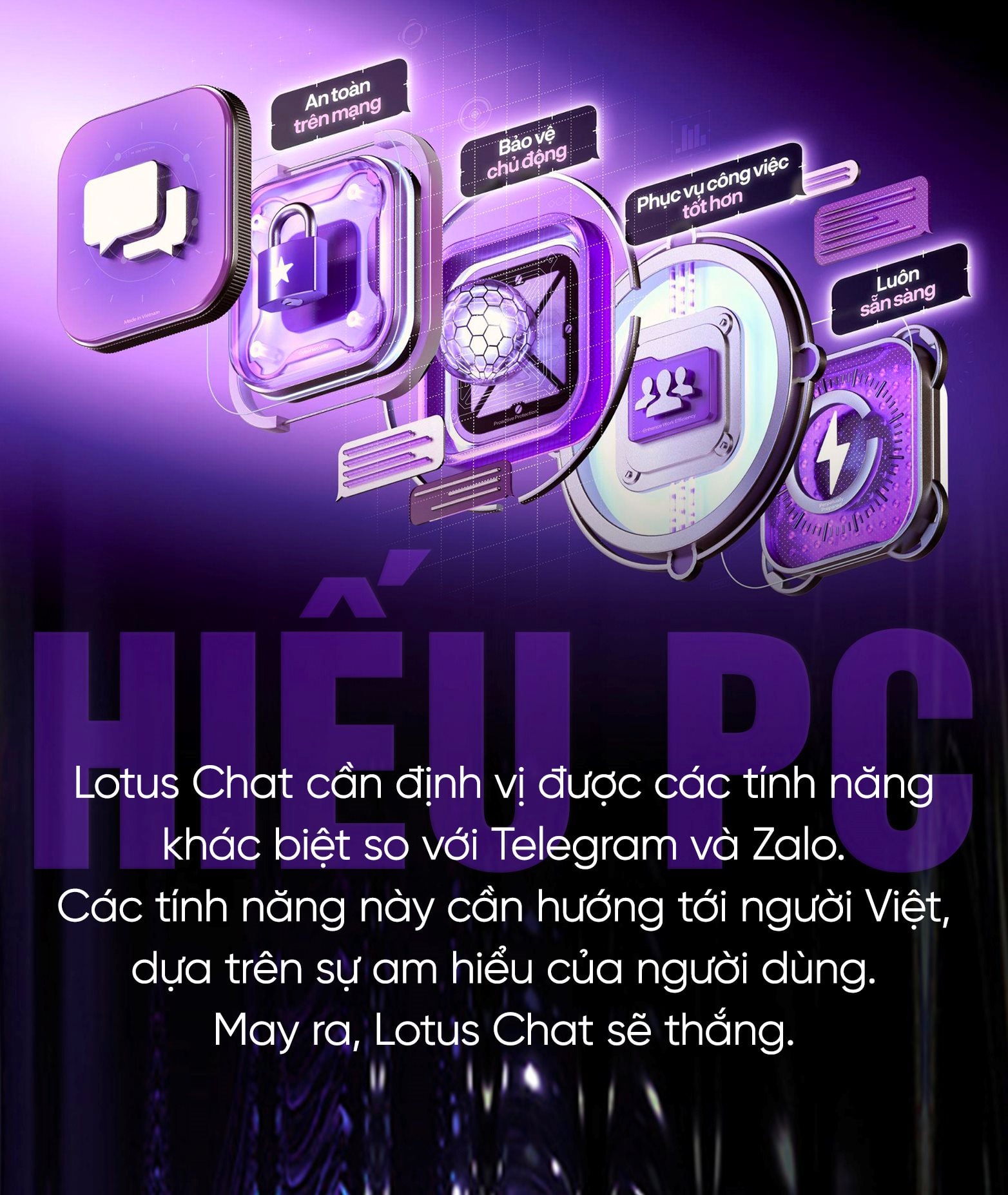 Chuyên gia Hiếu PC: Bài toán của Lotus Chat không nằm ở yếu tố bảo mật, mà là làm sao để hút người dùng- Ảnh 6.