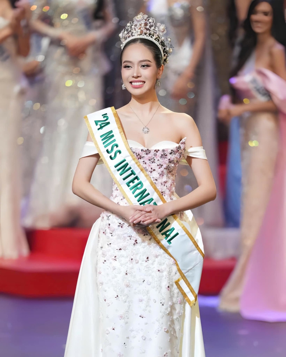 Hàng trăm nghìn người cùng làm một điều sau khi Hoa hậu Thanh Thủy đăng quang Miss International 2024- Ảnh 1.