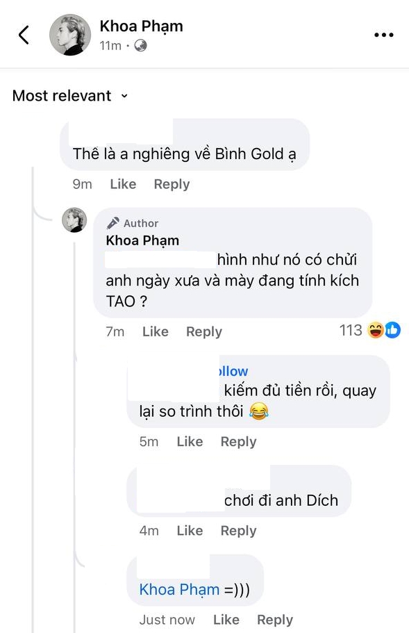 Karik sửa status 3 lần giữa đêm, xưng "mày - tao" khi có người hỏi về rapper diss HIEUTHUHAI- Ảnh 3.