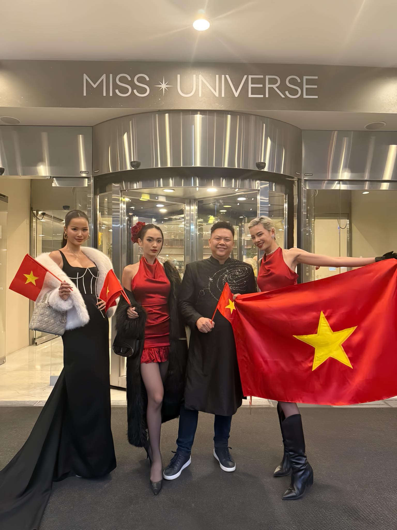 Kỳ Duyên ngay trước giờ G Bán kết Miss Universe: Thần sắc tươi tắn, hô vang Việt Nam đầy tự hào trong tổng duyệt- Ảnh 3.