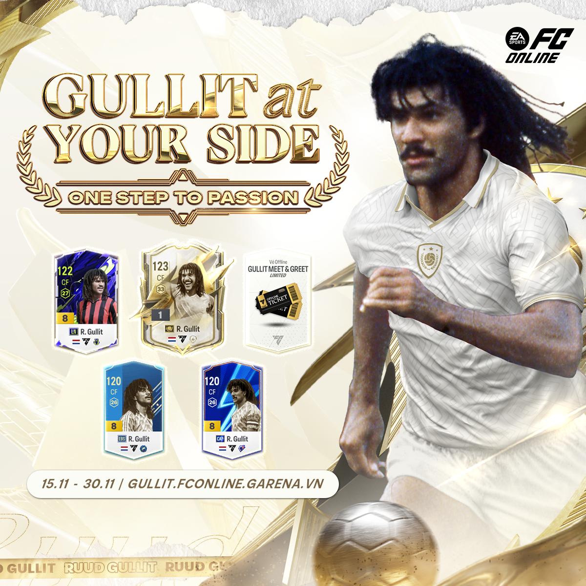 FC Online tung ra sự kiện “Gullit At Your Side” chiêu đãi người chơi với loạt quà khủng nhân dịp mời Gullit tới Việt Nam- Ảnh 2.