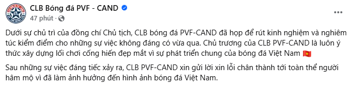 Cầu thủ hạng Nhất không xin lỗi Xuân Nam sau vụ ẩu đả, CLB tính kháng cáo án phạt của VFF- Ảnh 2.