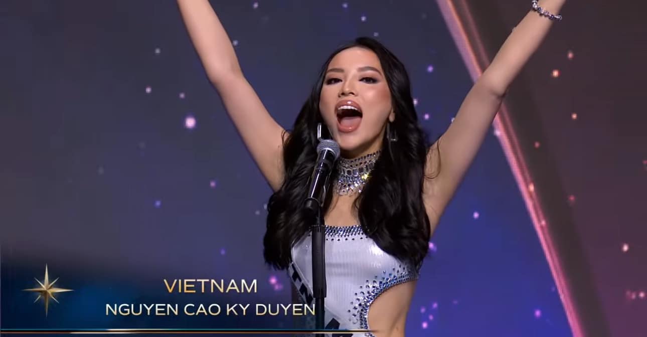 Chung kết Miss Universe 2024: Kỳ Duyên xuất hiện hô tên cực đã tai, chính thức lọt top 30!- Ảnh 2.